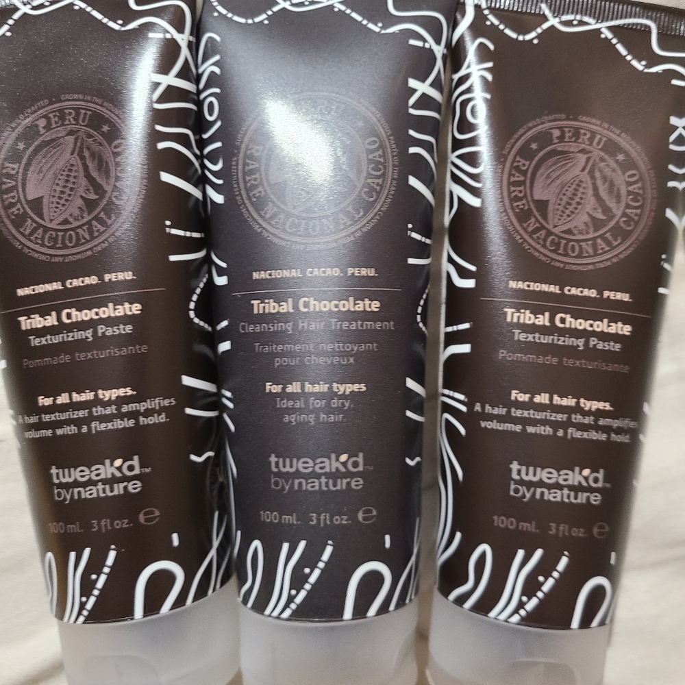 Tribal chocolate texturing paste / Hair Treatment